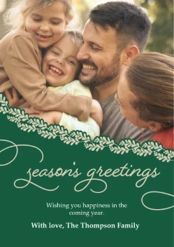 Holiday Golden Leaves