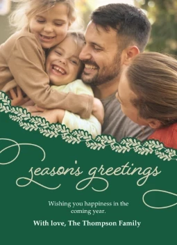 Holiday Golden Leaves