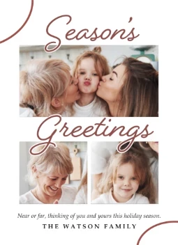 Simple Script Season's Greetings