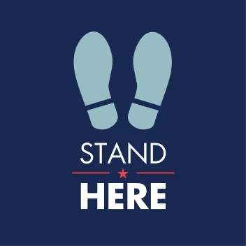 Stand Here Patriotic