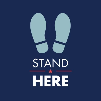 Stand Here Patriotic