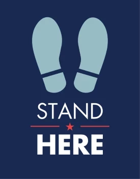 Stand Here Patriotic