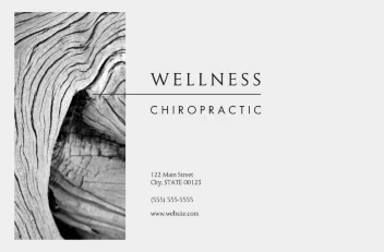 Organic Wood Chiro