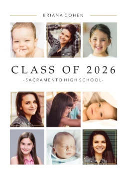 Over the Years Grad Collage