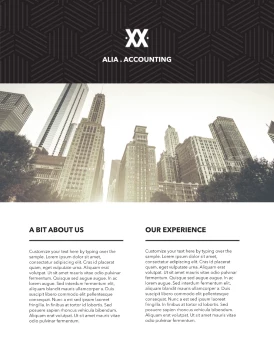 Minimal Black & Grey