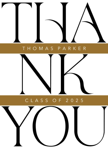Thank You Letters