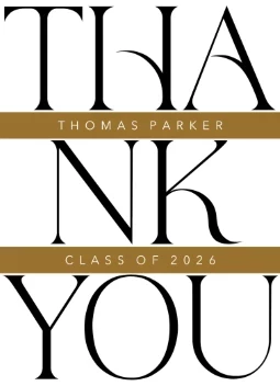 Grad Thank You Letters
