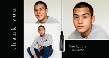 Tassel Collage Graduate Thanks