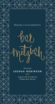 Geometric Bar Mitzvah
