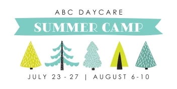 Trees Illustration Camp