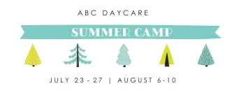 Trees Illustration Camp