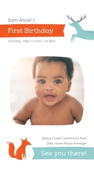 Forest Animals Birthday