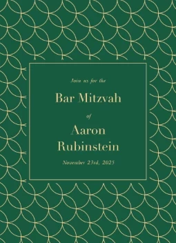 Halcyon Bar Mitzvah