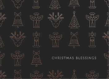 Minimalistic Christmas Icons