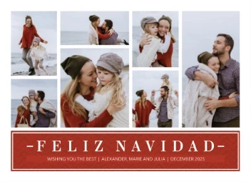 Multi Photo Navidad