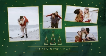 New Year Geometric Tree