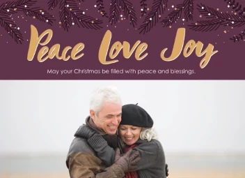 Peace Love Joy Sparkles