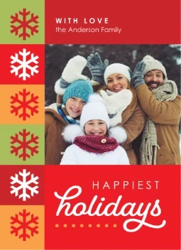 Colorful Blocks Holiday