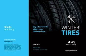 Snowflake Winter Tires