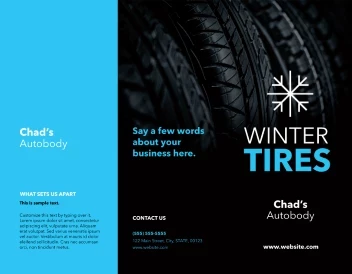 Snowflake Winter Tires