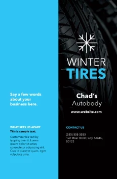 Snowflake Winter Tires