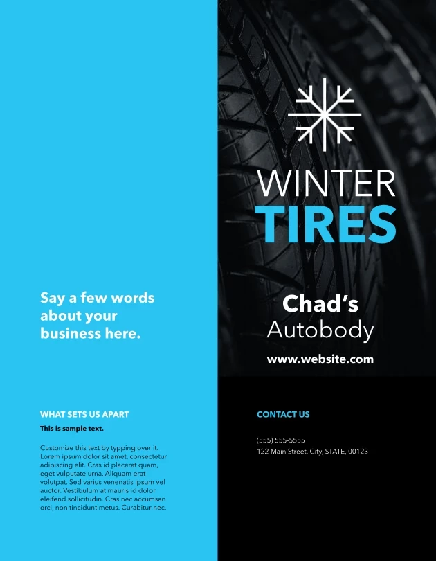 Snowflake Winter Tires