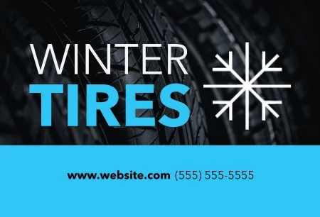 Snowflake Winter Tires