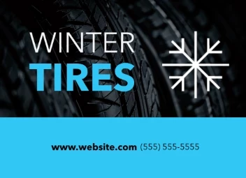 Snowflake Winter Tires