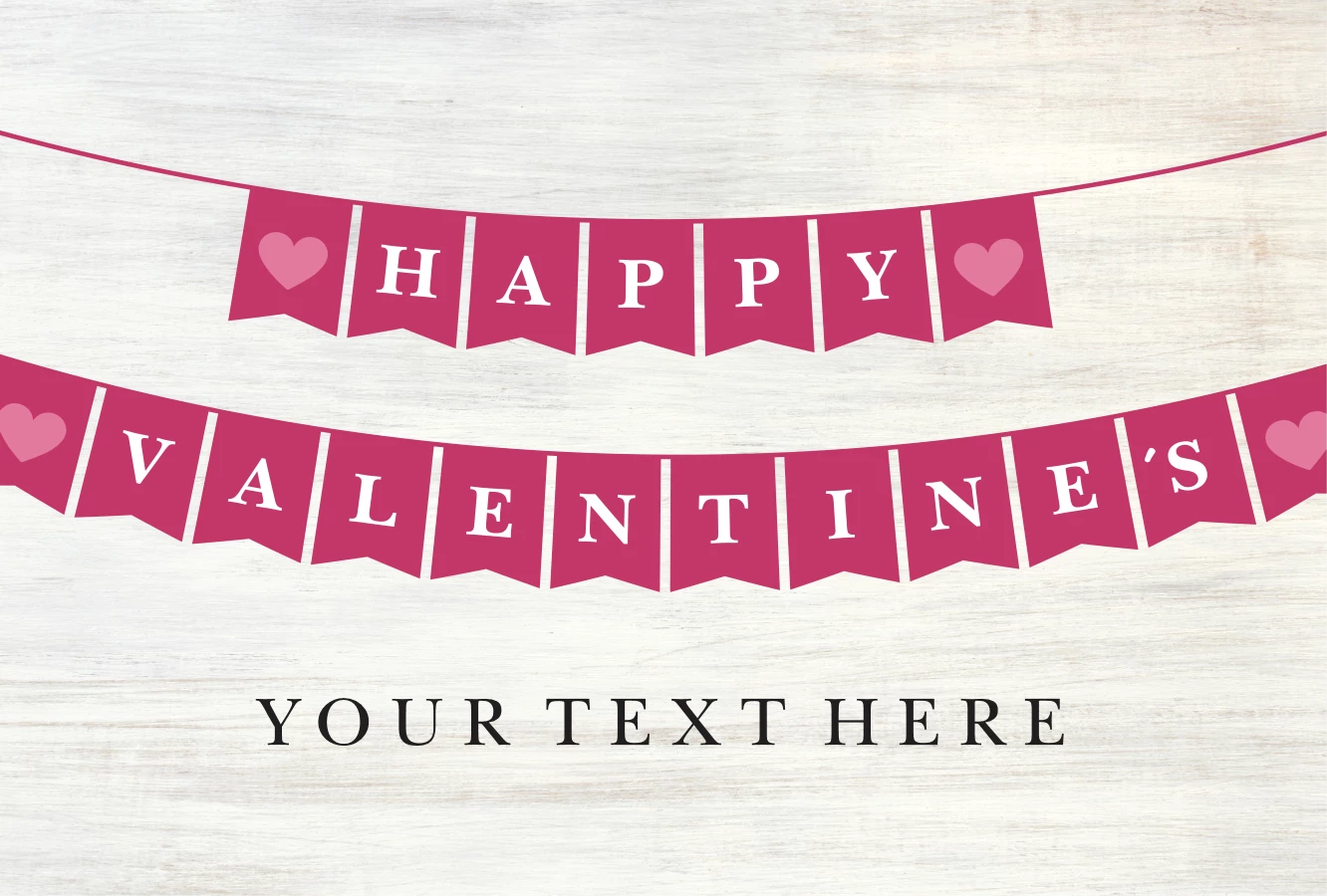 Bunting Heart