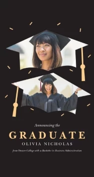 Graduation Hat Frame