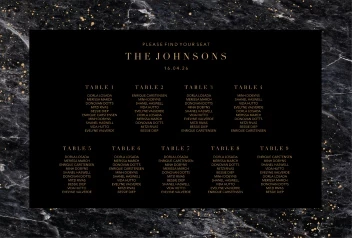 Marble Gold Splatter