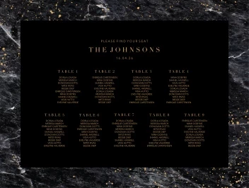 Marble Gold Splatter