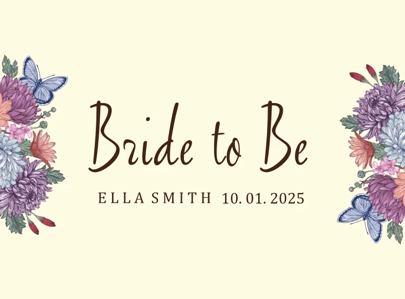 Vintage Script Bridal