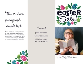 Bookstore Easter Sale