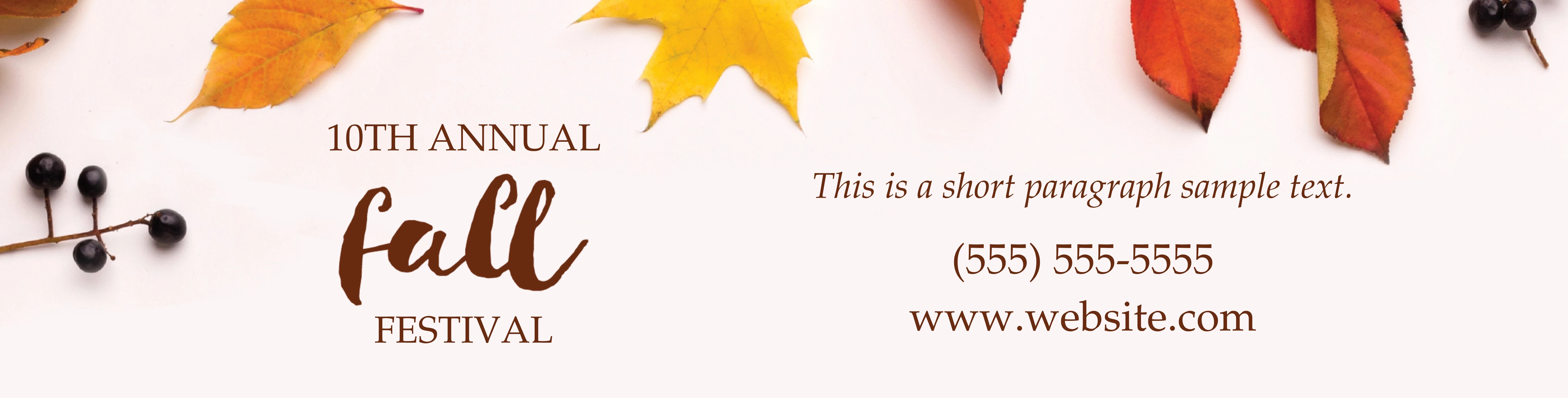 Fall Foliage Festival