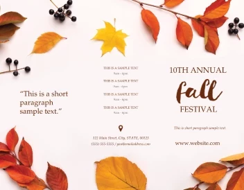 Fall Foliage Festival