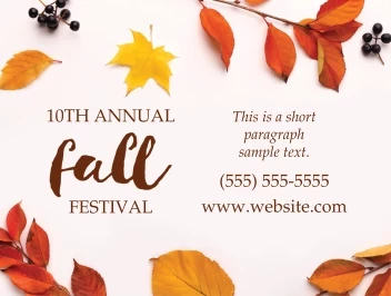 Fall Foliage Festival