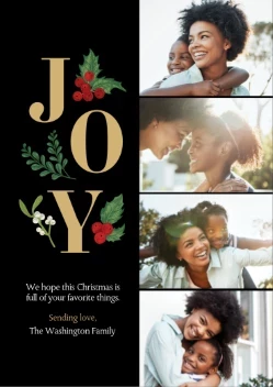 Christmas Joy and Berries