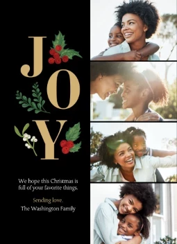 Christmas Joy and Berries