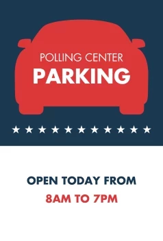Polling Center Parking