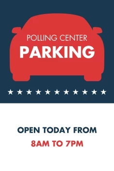 Polling Center Parking