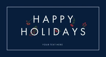 Generic Floral Holiday