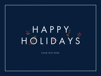 Generic Floral Holiday