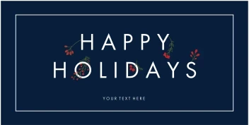 Generic Floral Holiday