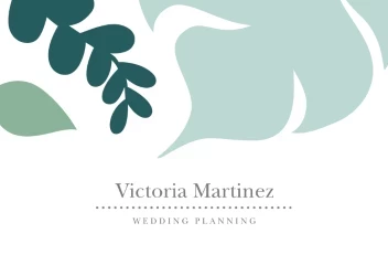Floral Pattern Wedding Planner
