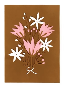 Flowers Cut-Out Paper