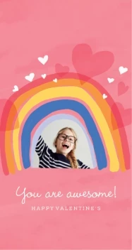 Rainbow Valentines