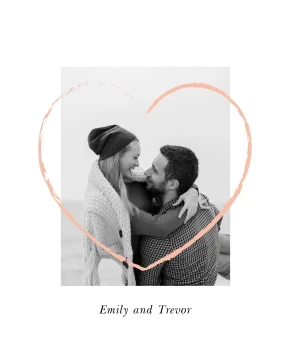 Simple Golden Heart Line