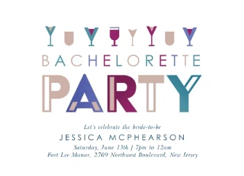 Colorful Type Party