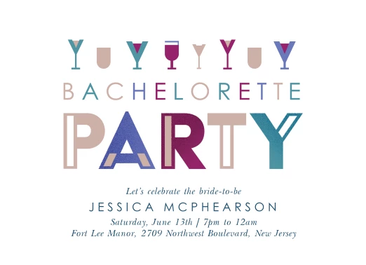 Colorful Type Party
